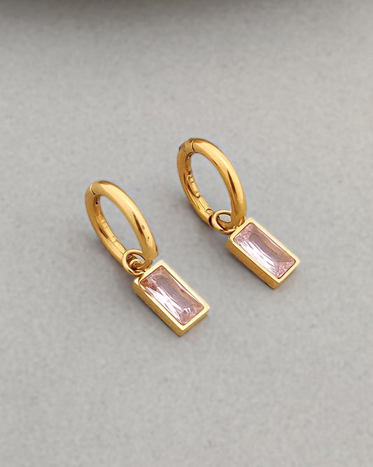 Macie Pink Earrings