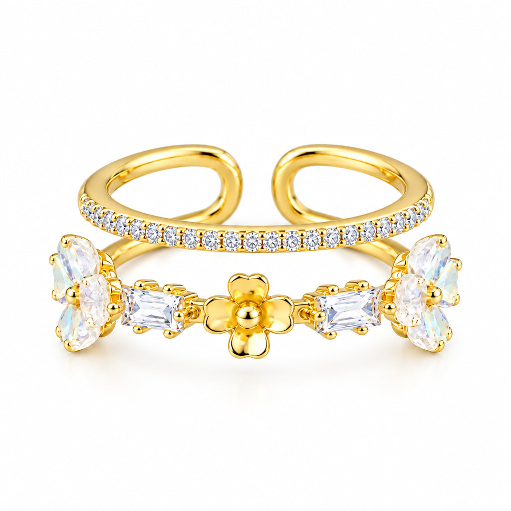 Christina Flower Ring