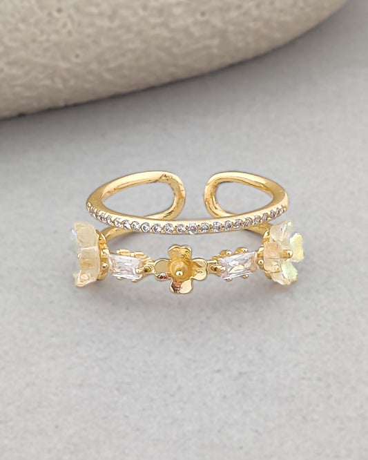 Christina Flower Ring