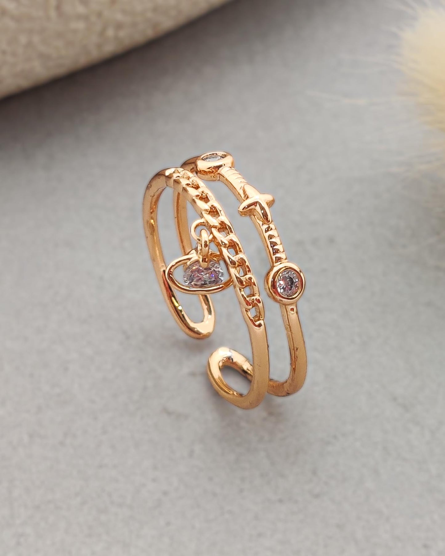 Galaxy Charm Ring