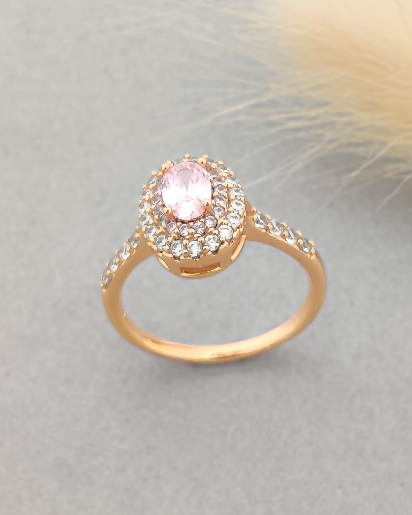 Pink Sharon Ring