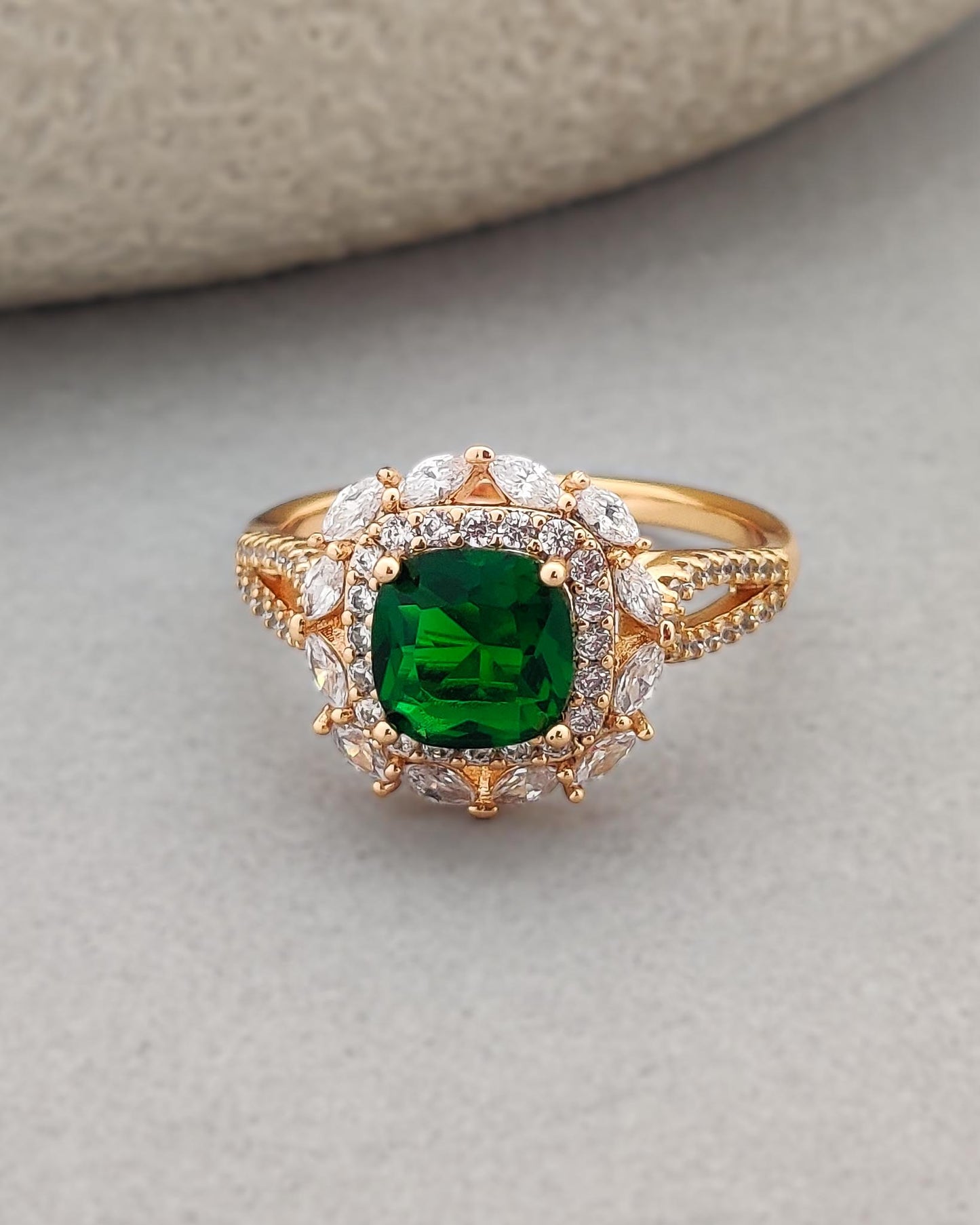 Emerald Jenna Ring