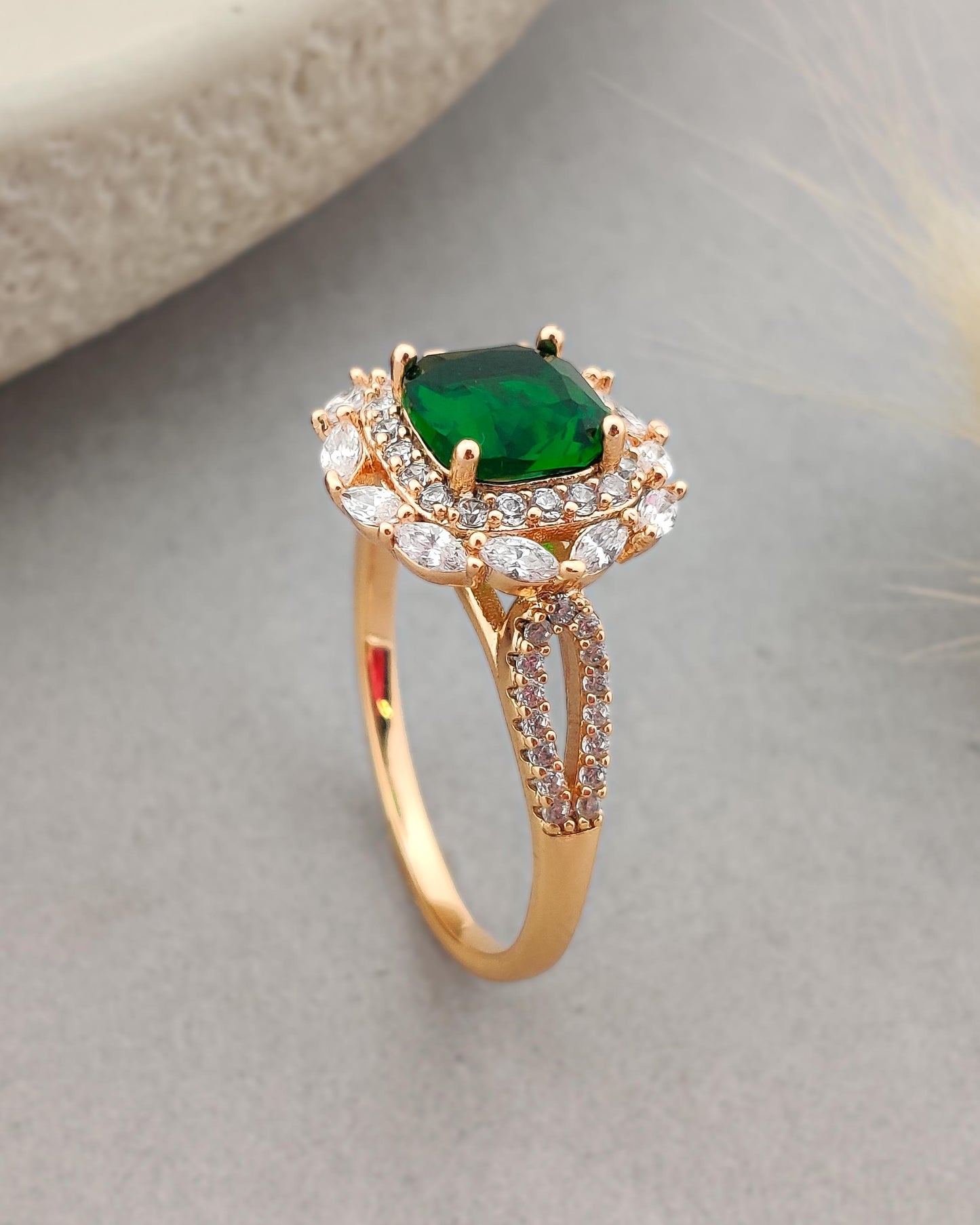 Emerald Jenna Ring