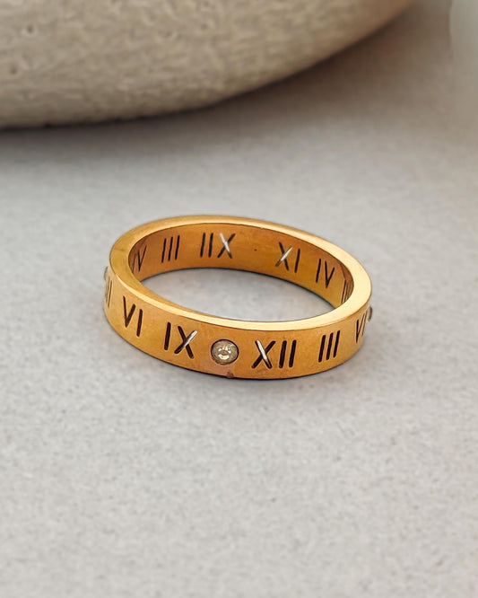 Roman Band Ring