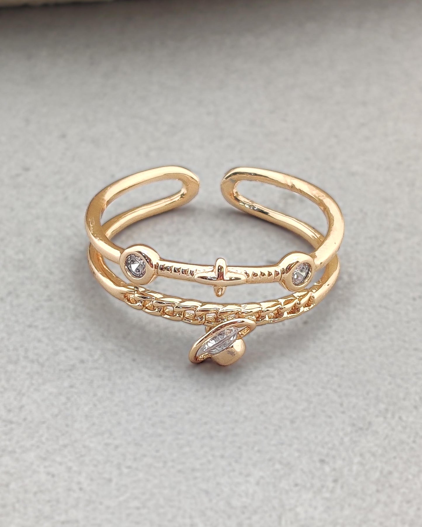 Galaxy Charm Ring