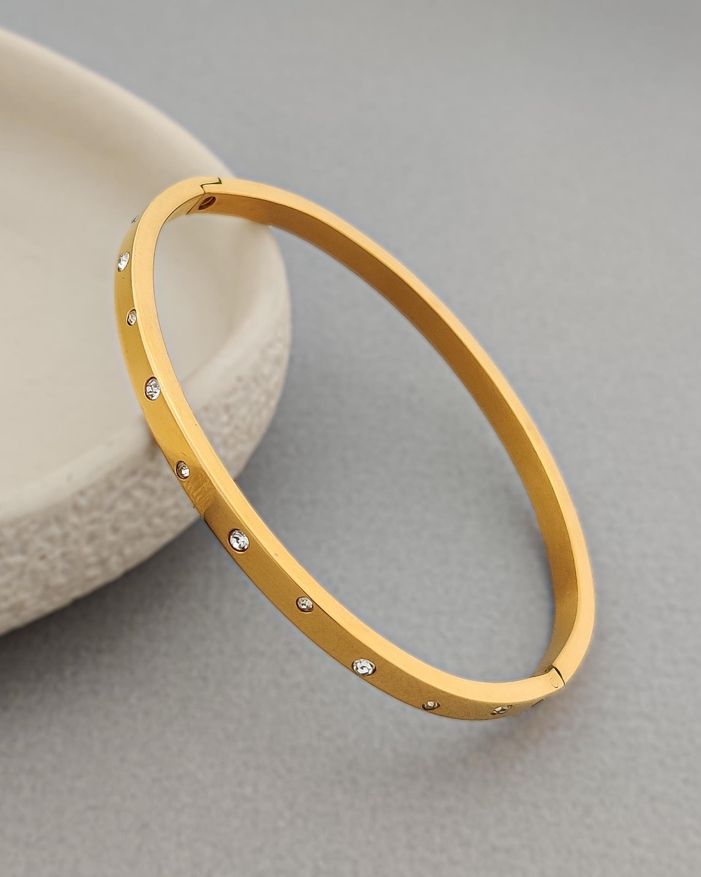 Crystal Marley Bracelet Band (Gold)