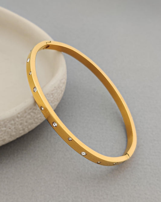 Crystal Marley Bracelet Band (Gold)