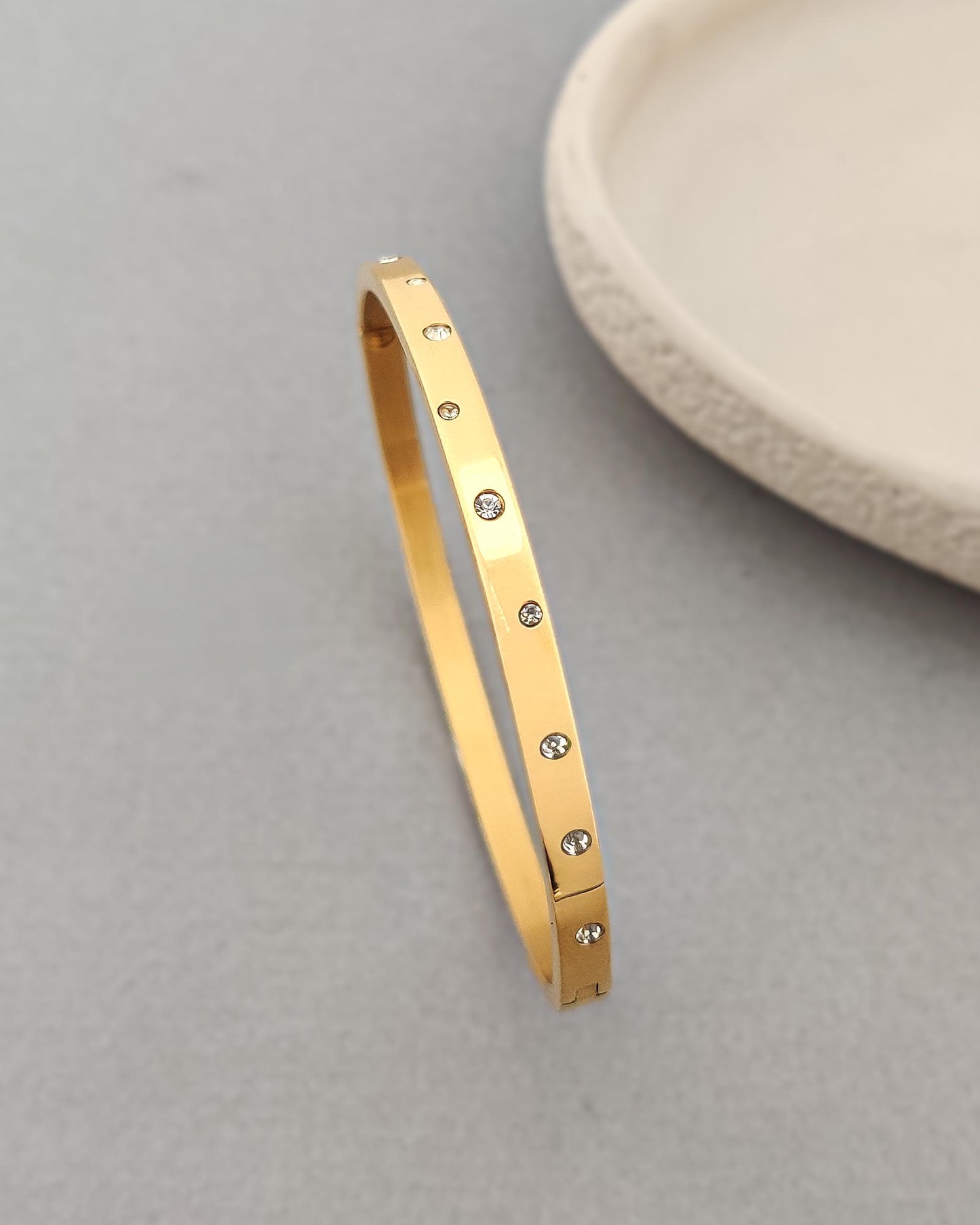 Crystal Marley Bracelet Band (Gold)