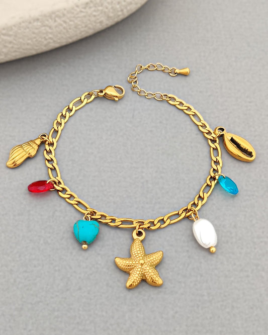 Ocean Soul Charm Bracelet