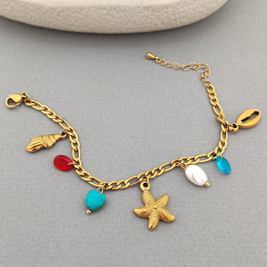Ocean Soul Charm Bracelet
