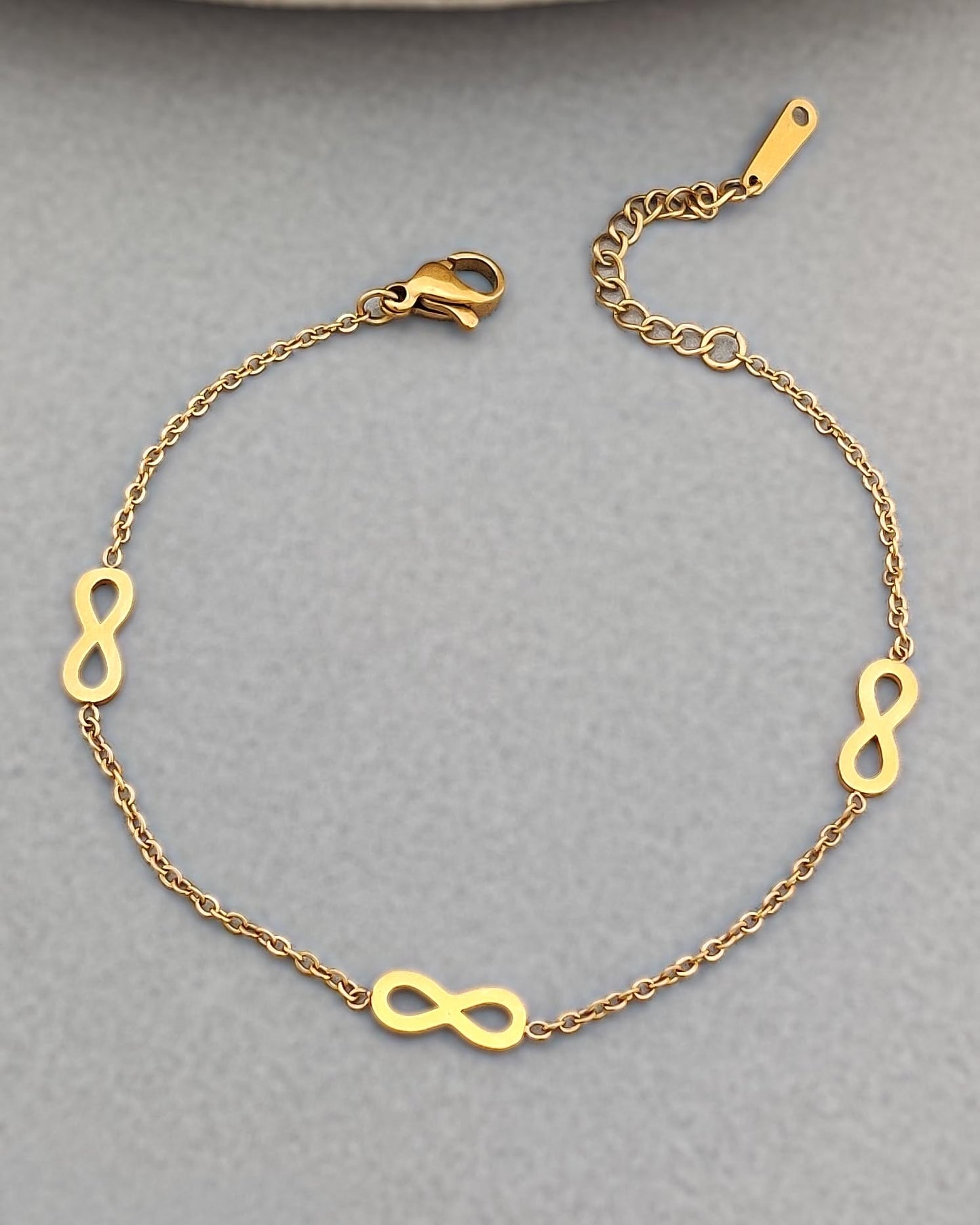 Golden Infinity Bracelet