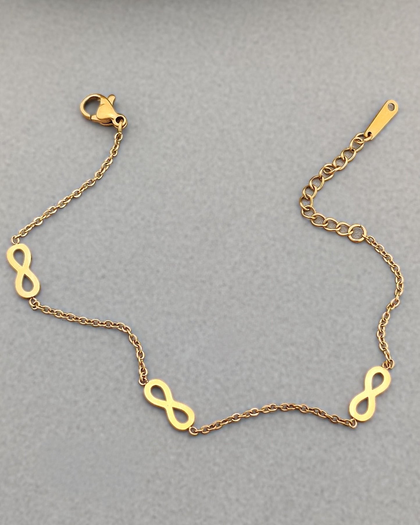 Golden Infinity Bracelet