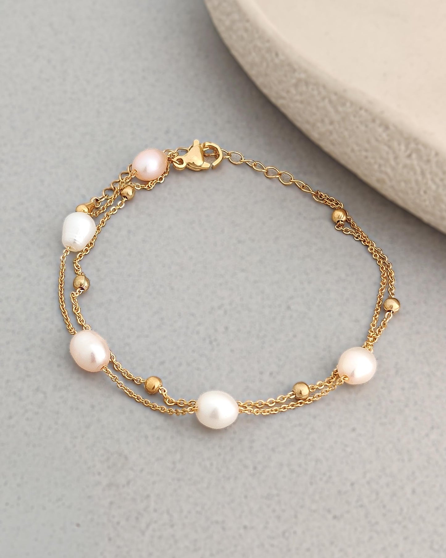 Pearl Layered Bracelet