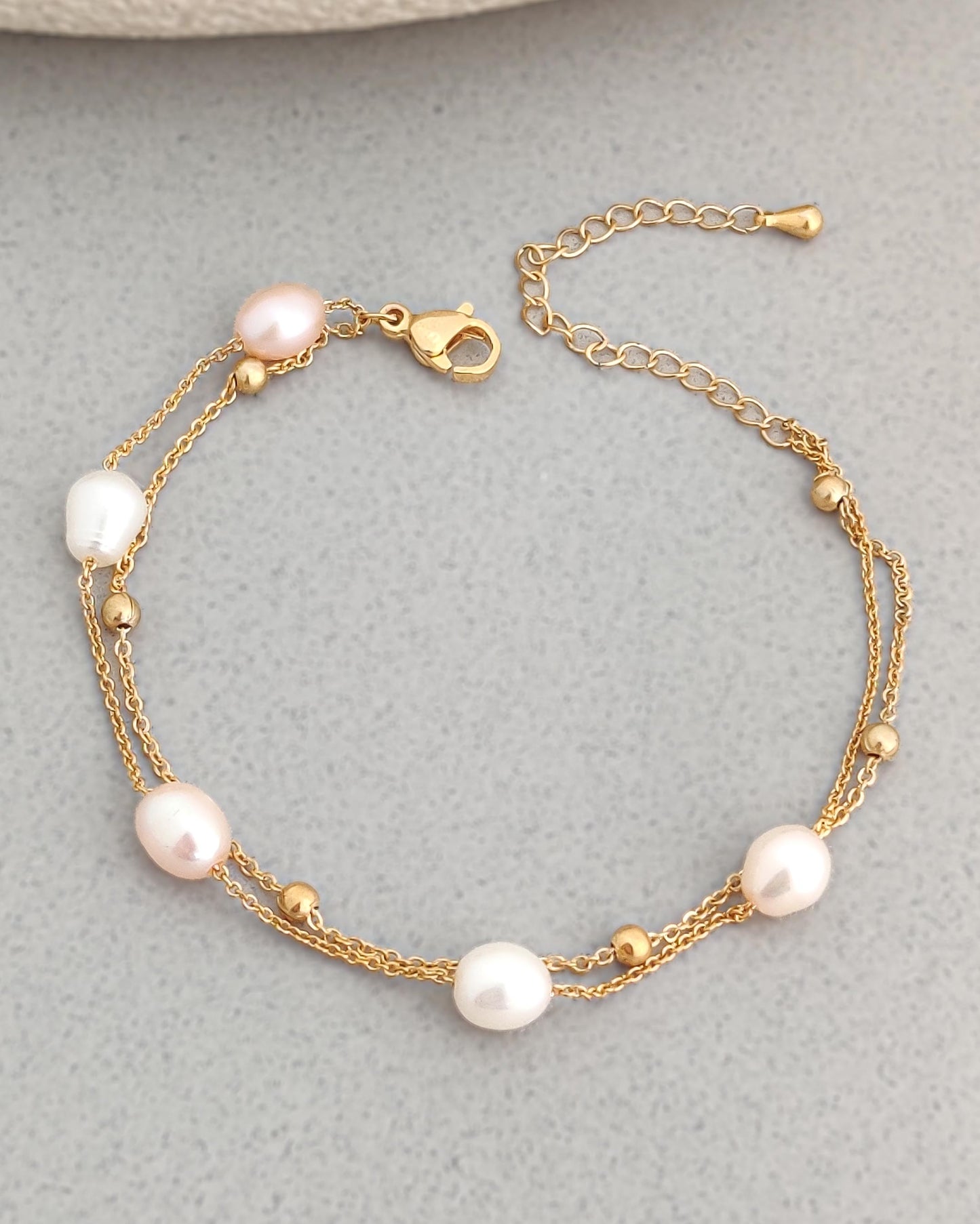 Pearl Layered Bracelet