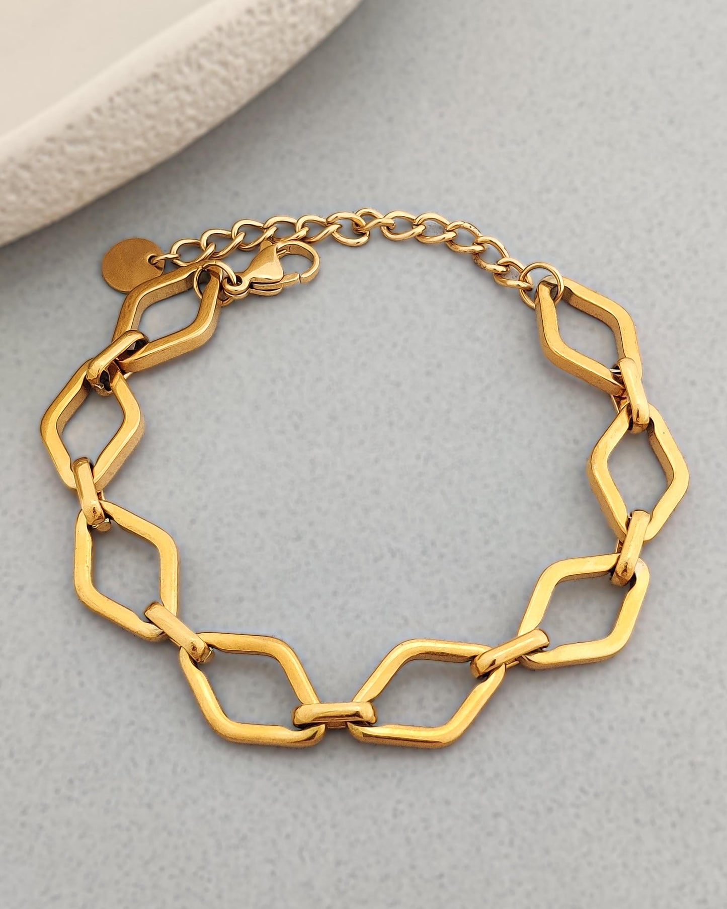 Golden Link Bracelet
