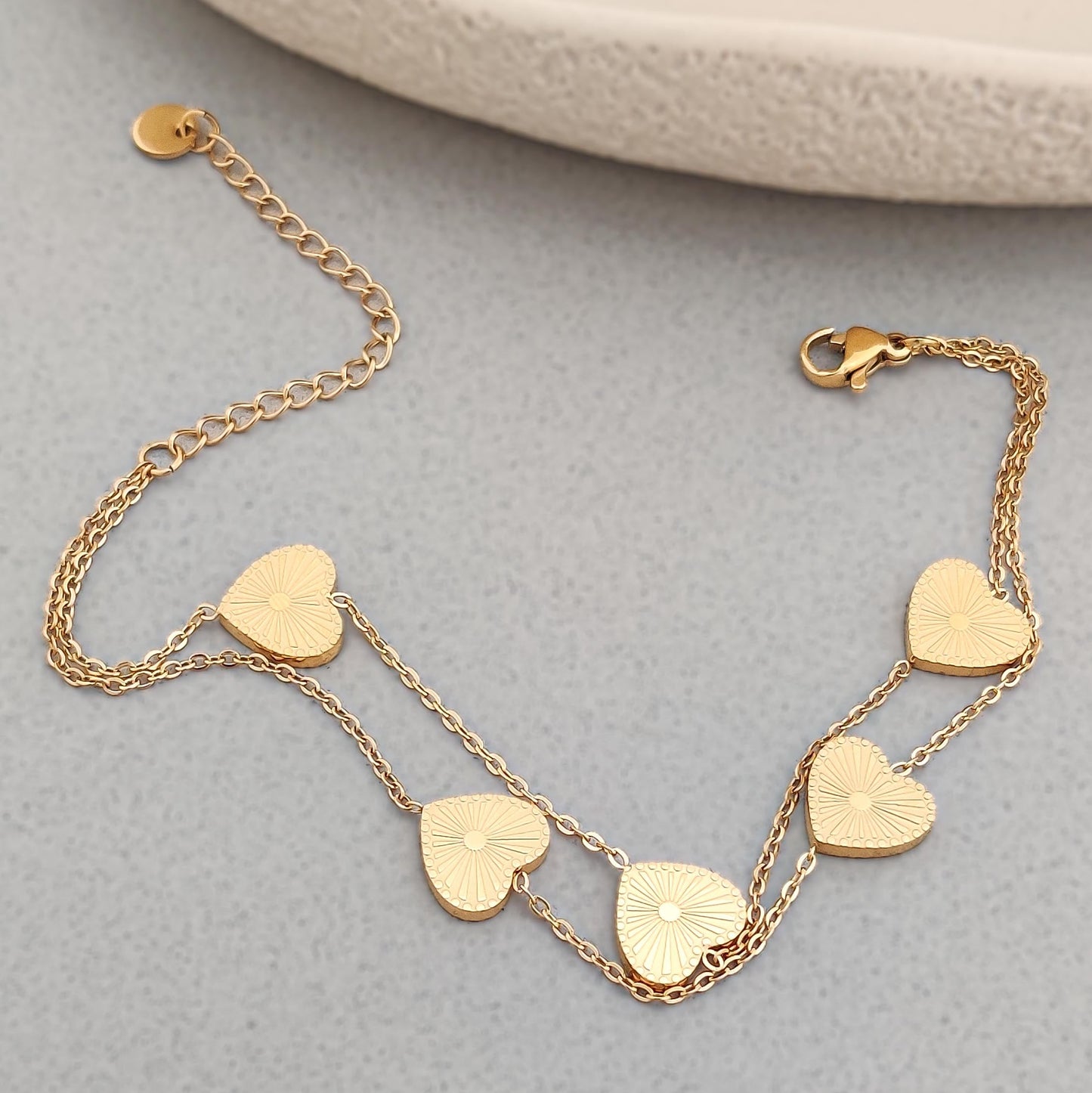 Lavira Heart Bracelet