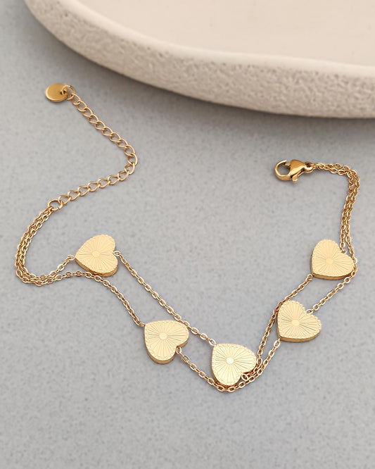 Lavira Heart Bracelet