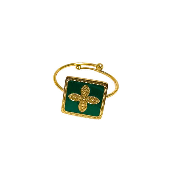 Green Brianna Ring