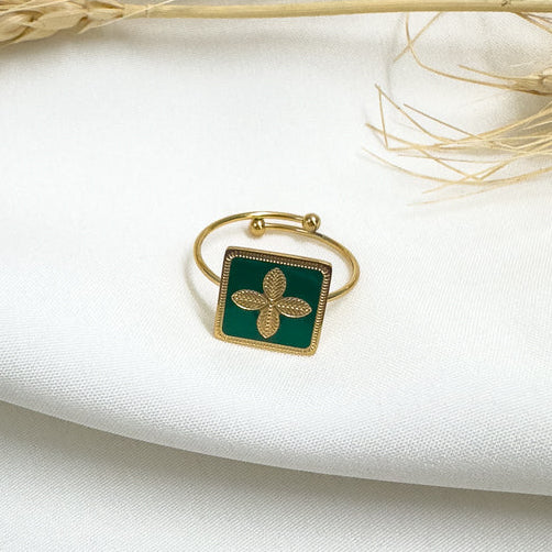 Green Brianna Ring