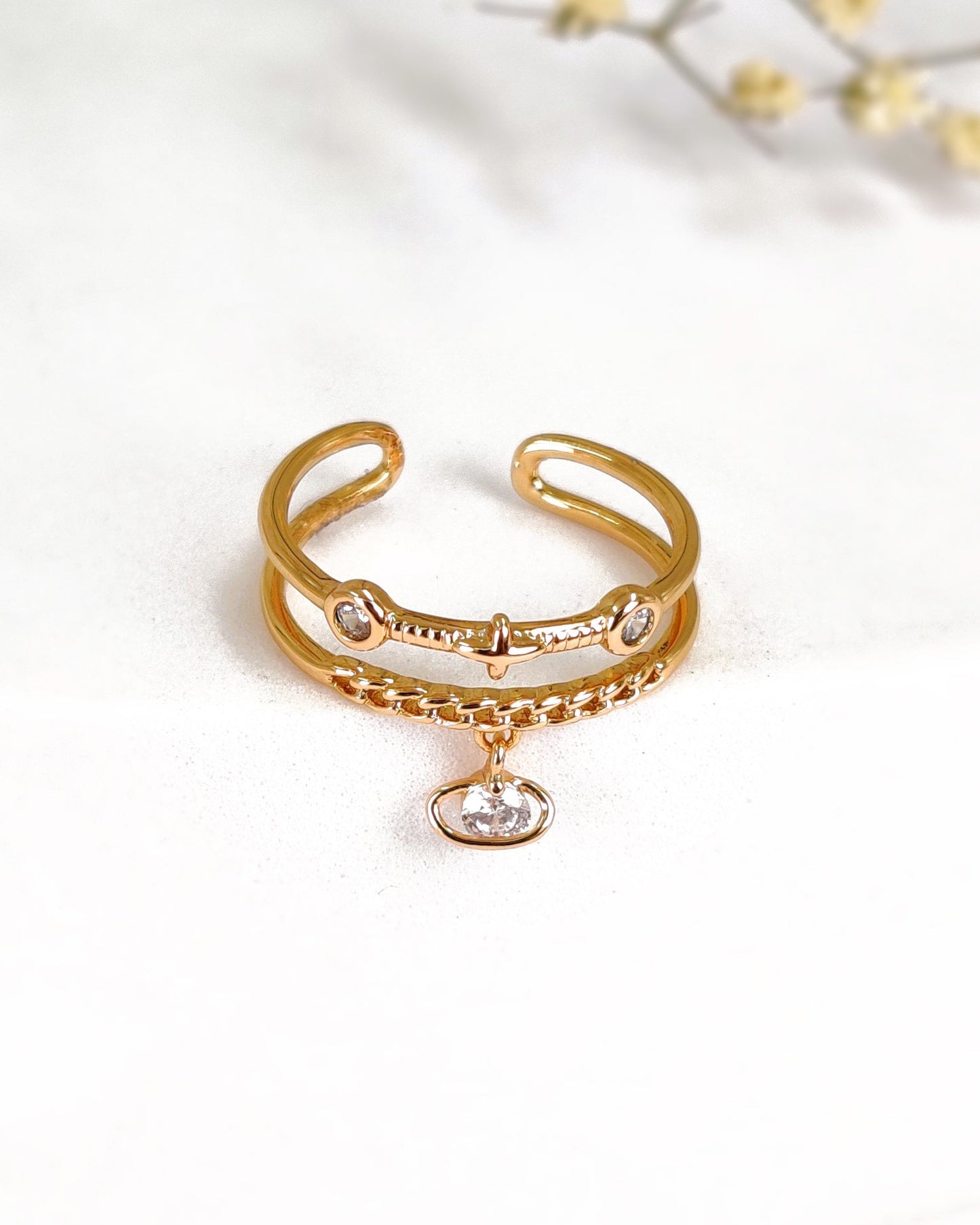 Galaxy Charm Ring