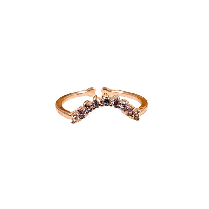 Crystal mala Ring
