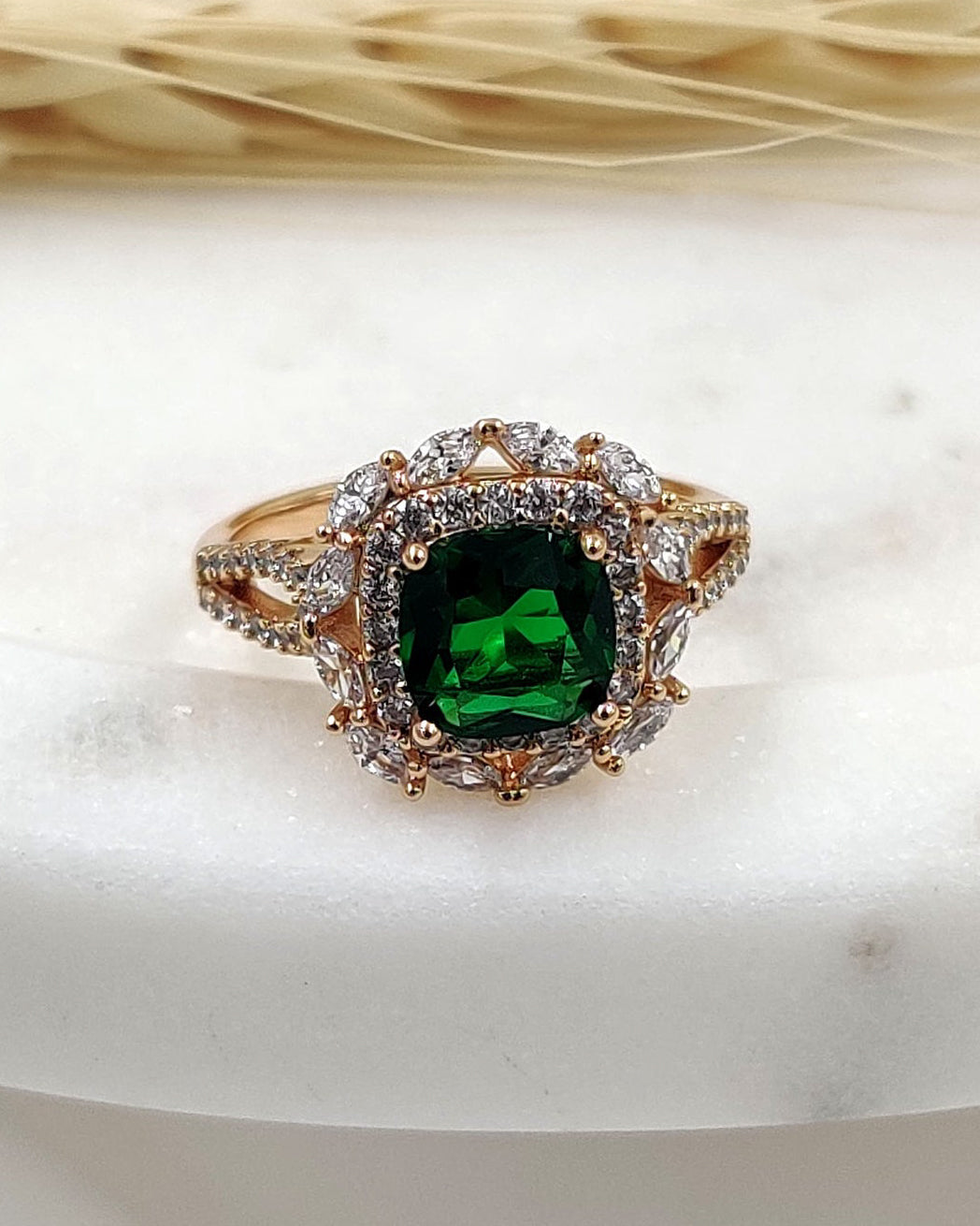 Emerald Jenna Ring
