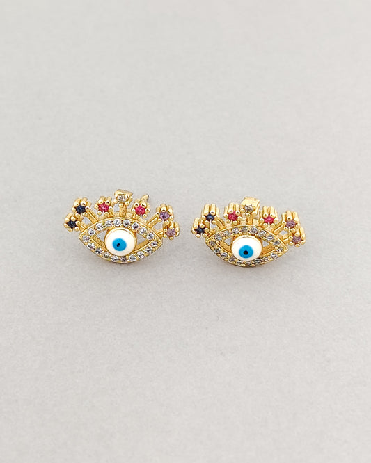 Maxi Evil eye Studs