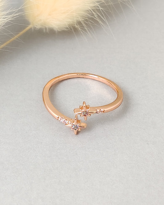 Mini Crystal Star Ring