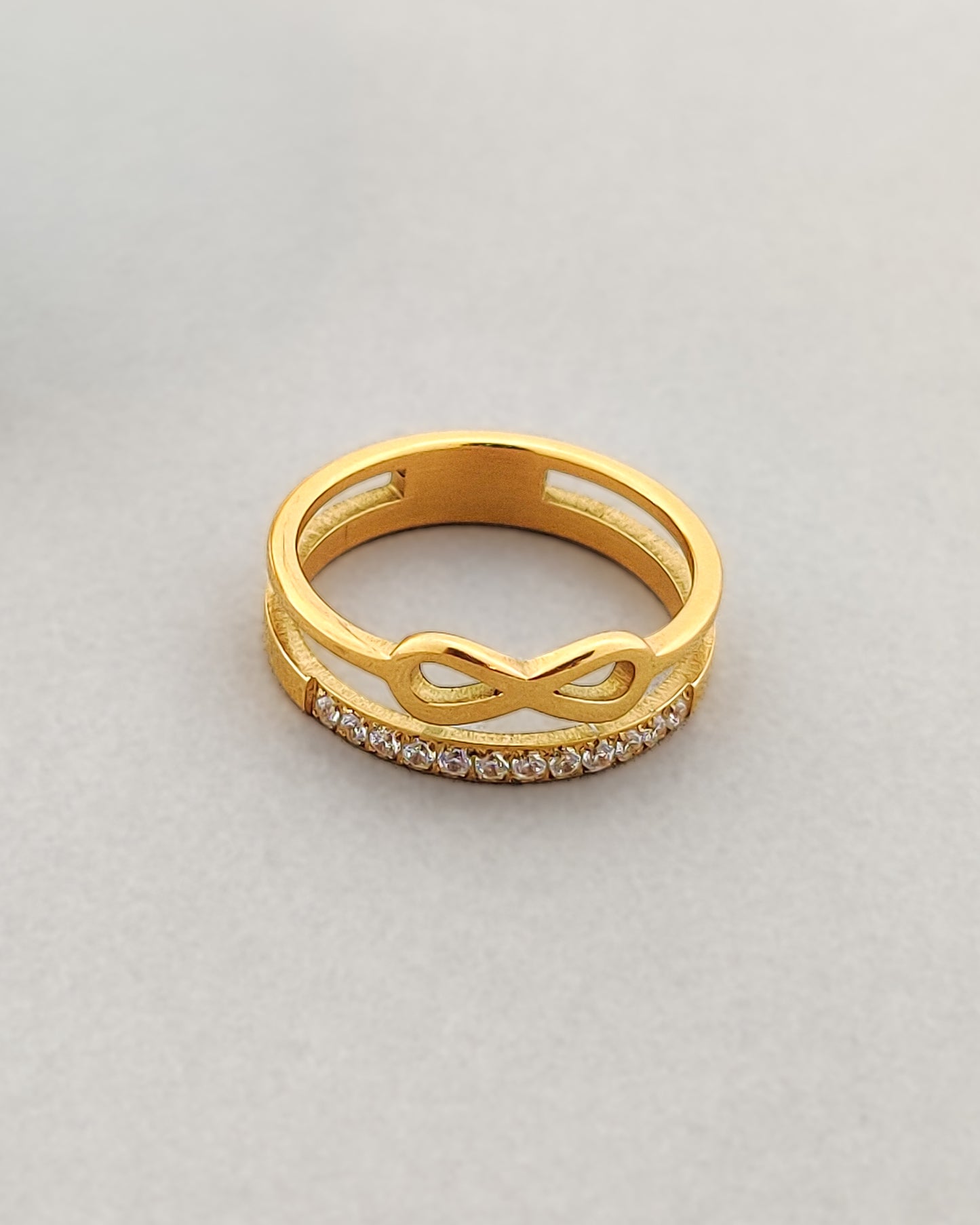 Golden Grace Bow Ring