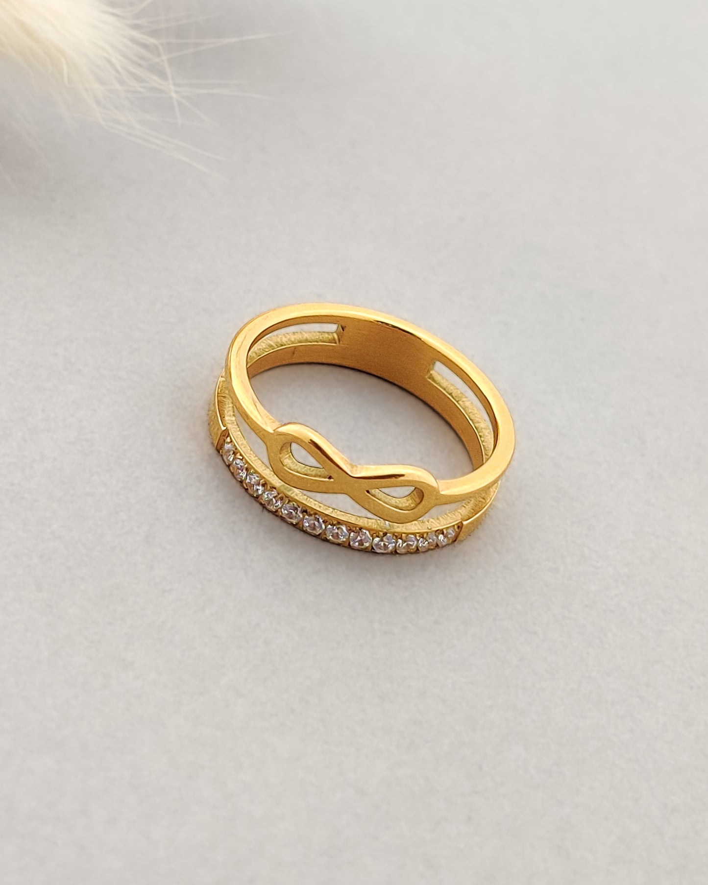 Golden Grace Bow Ring