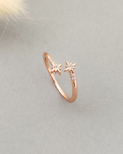 Mini Crystal Star Ring