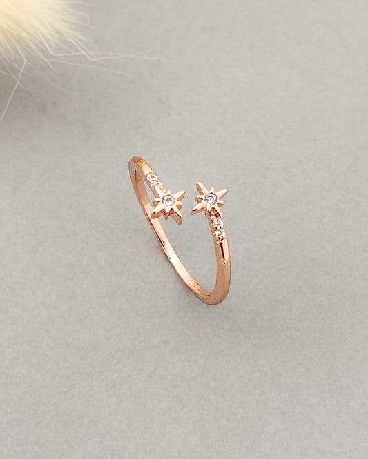 Mini Crystal Star Ring