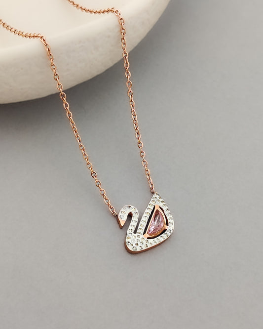 Ehereal Swan Necklace