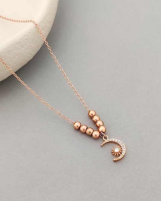 Celestial Moon Glow Necklace