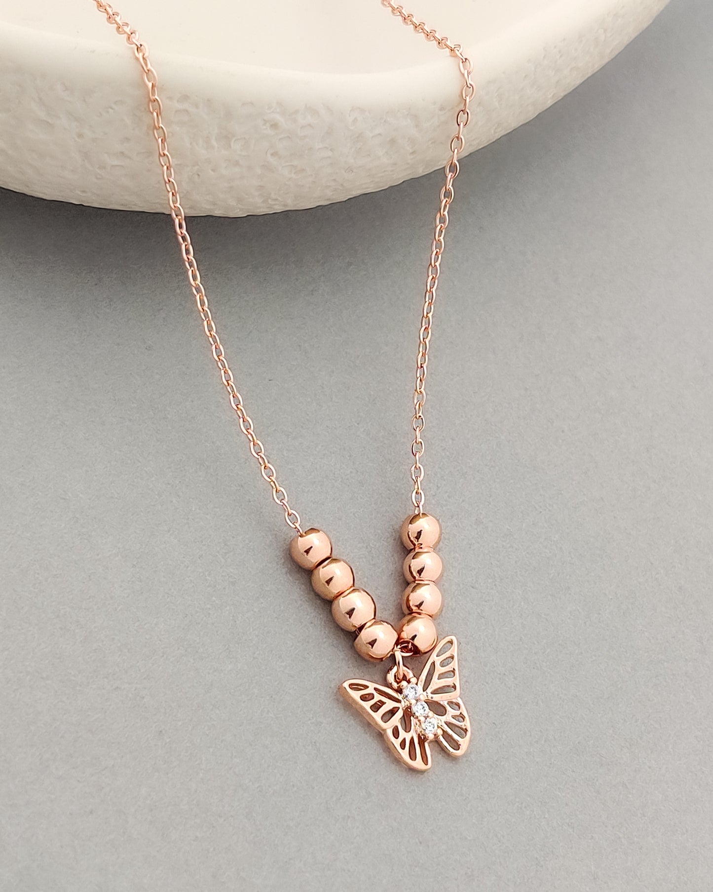 Butterfly Charm Necklace