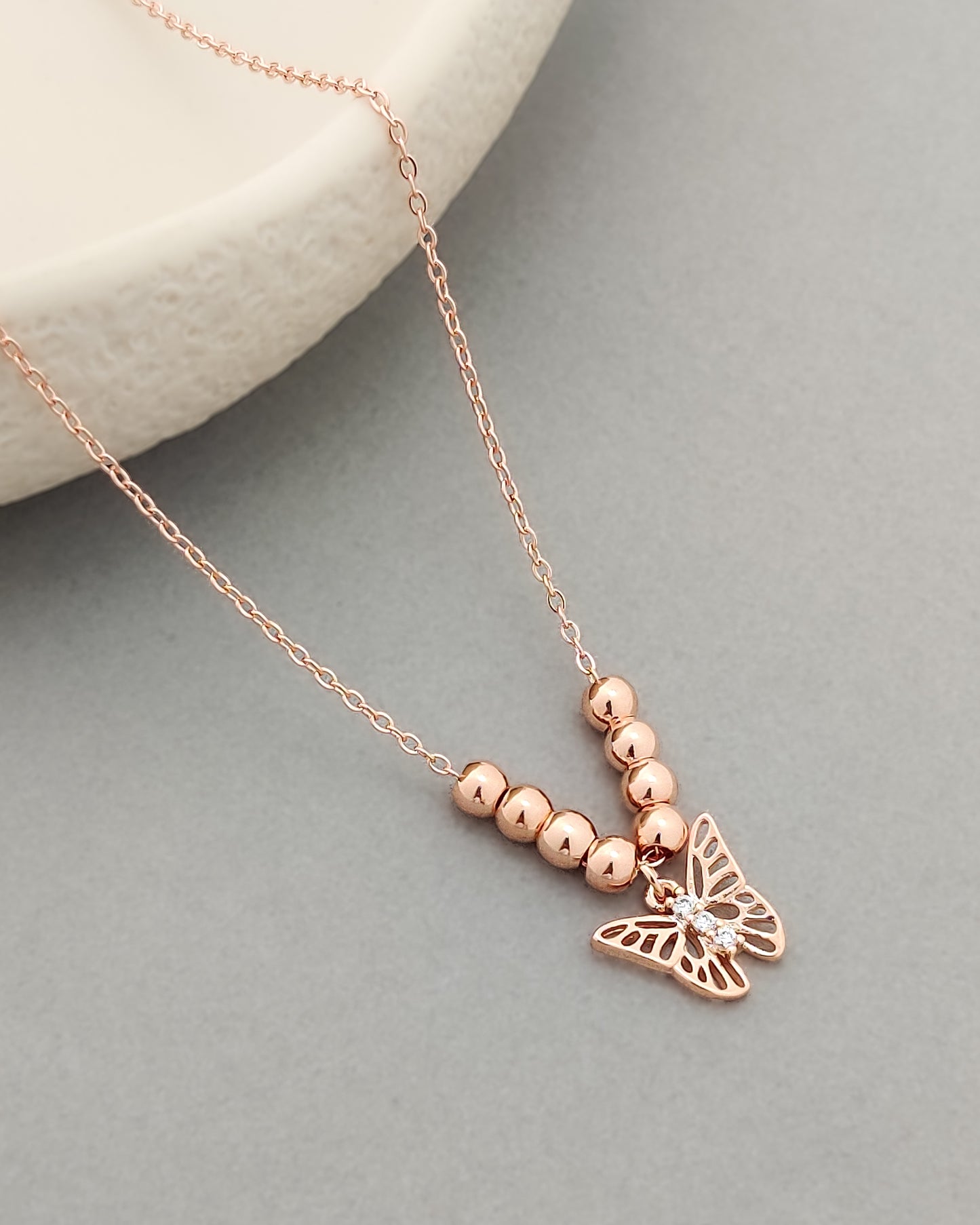 Butterfly Charm Necklace