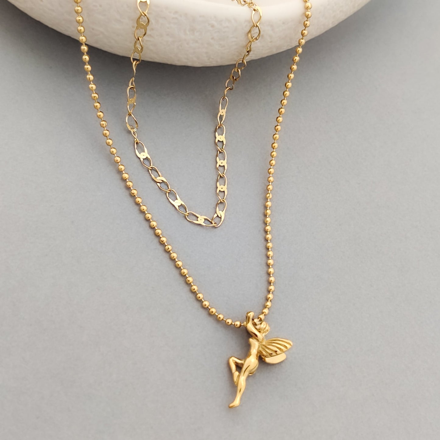 Angel Layered Necklace