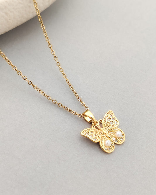 Mayra Butterfly Necklace