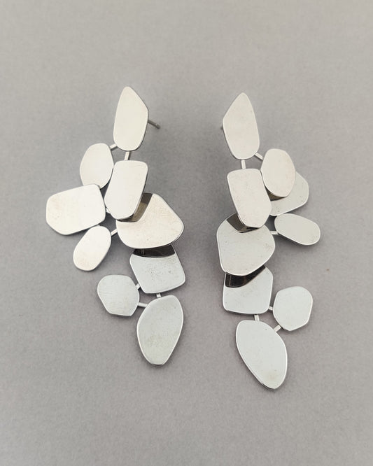 Silver Monica Earrings