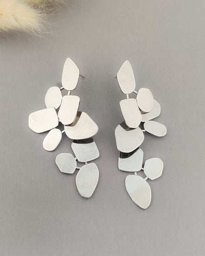 Silver Monica Earrings
