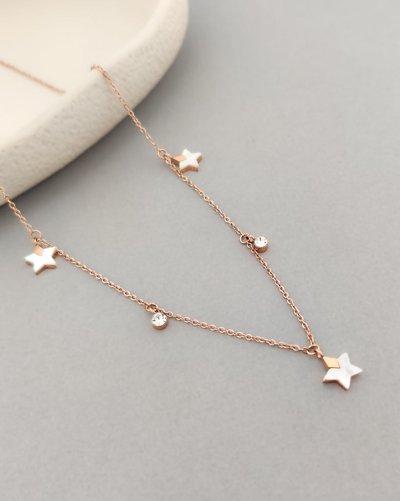 White Star Necklace