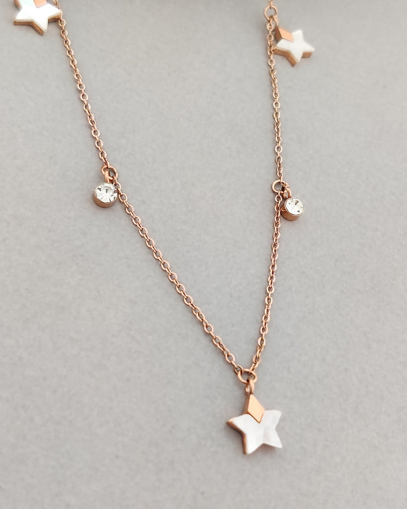 White Star Necklace