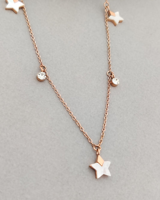 White Star Necklace