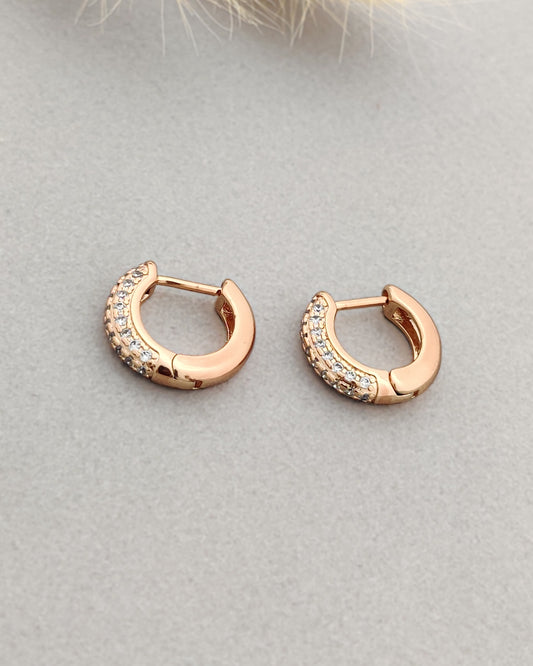 Crystal Jay Huggie Hoops