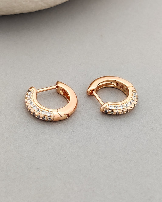 Crystal Jay Huggie Hoops