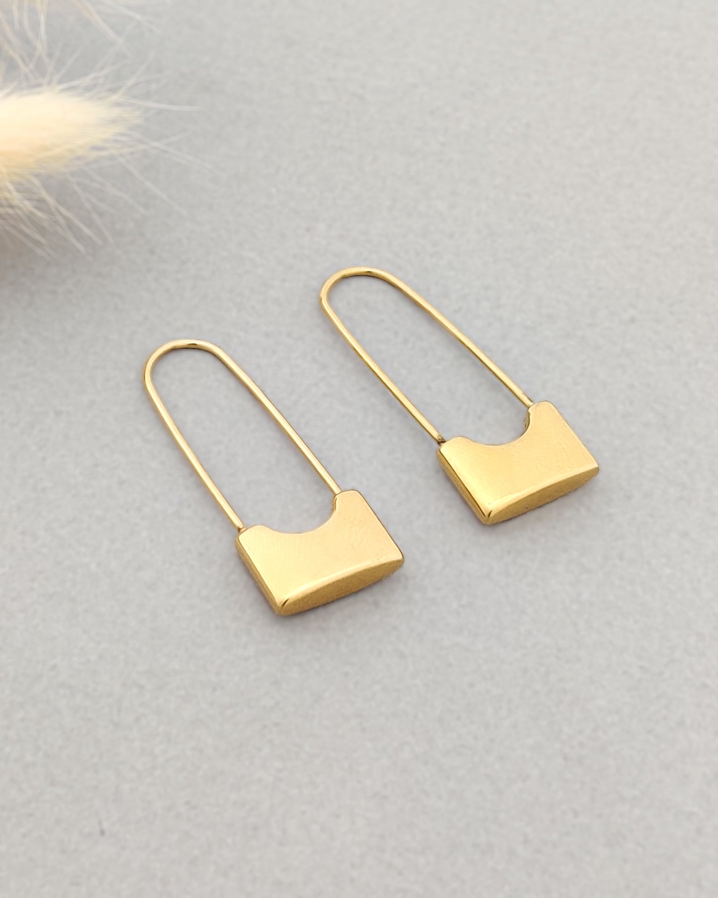Safety Pin Earrings