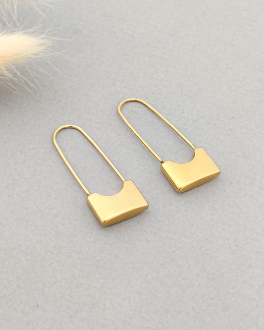 Safety Pin Earrings
