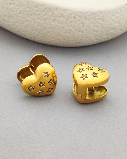 Jamie Heart Earrings