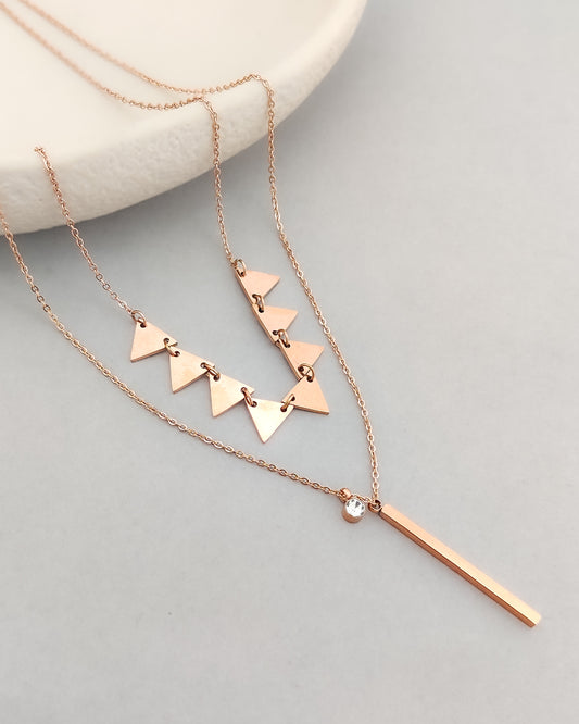 Talitha Bar Layered Necklace