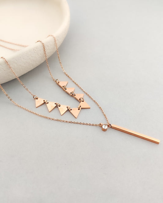 Talitha Bar Layered Necklace